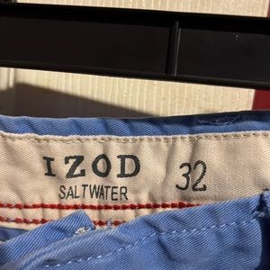 Izod Saltwater flat front shorts